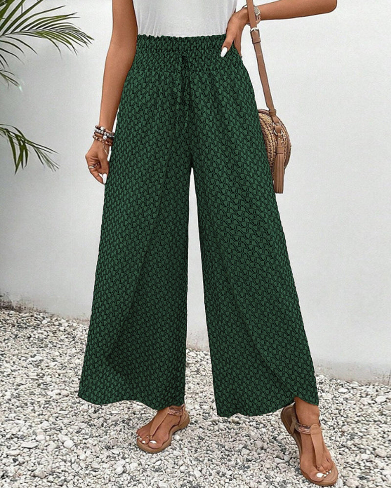 Susy | Women's Pants with Geometric Print