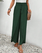 Susy | Women's Pants with Geometric Print