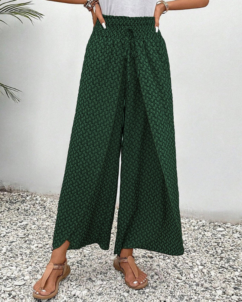 Susy | Women's Pants with Geometric Print