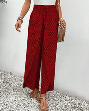 Susy | Women's Pants with Geometric Print
