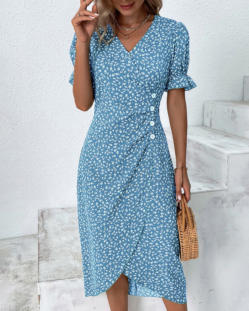 Dani | Dress with Floral Print