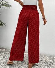 Susy | Women's Pants with Geometric Print