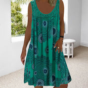 Charlotte | Sleeveless Plus Size Summer Dress