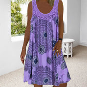 Charlotte | Sleeveless Plus Size Summer Dress
