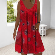 Charlotte | Sleeveless Plus Size Summer Dress