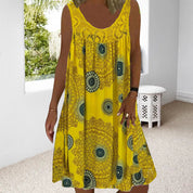 Charlotte | Sleeveless Plus Size Summer Dress