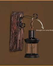 ClearBeam - Glass and Iron Sconce-3