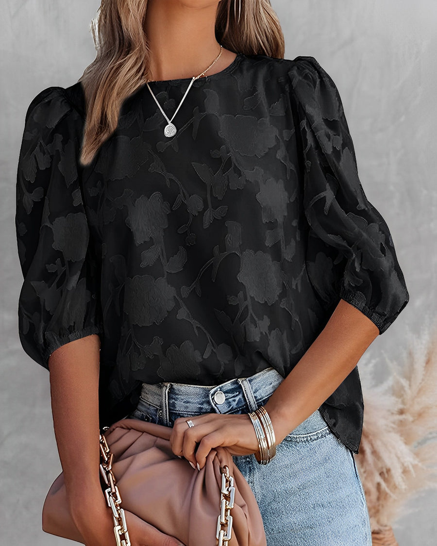 Airli | Blouse with Puff Sleeve