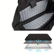EdgeGuard | Shockproof Laptop Briefcase with Trolley Strap