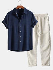 Kane | Shirt and Pants Linen Set