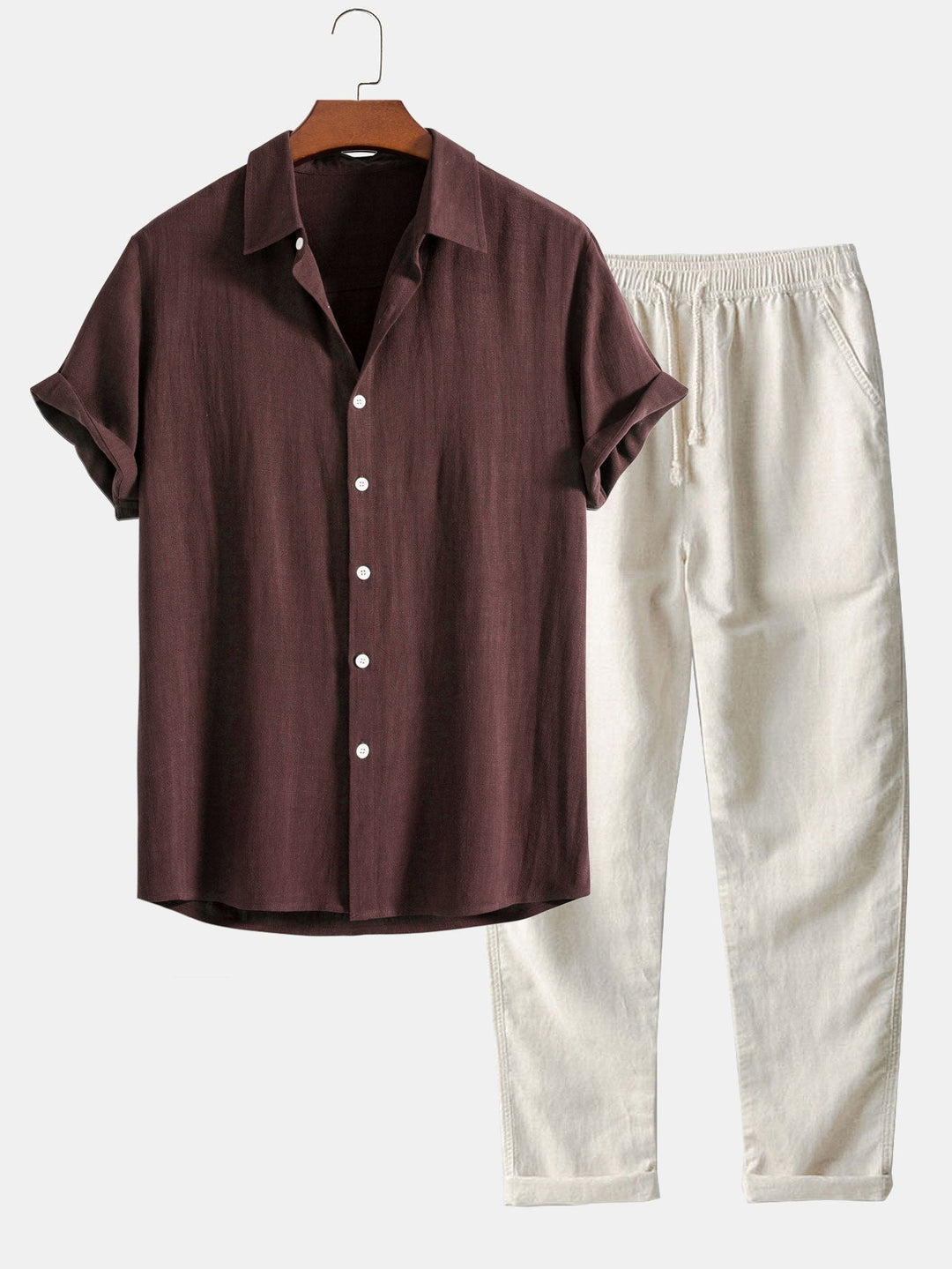Kane | Shirt and Pants Linen Set