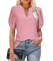Lesley | Elegant Top Short Sleeved Women