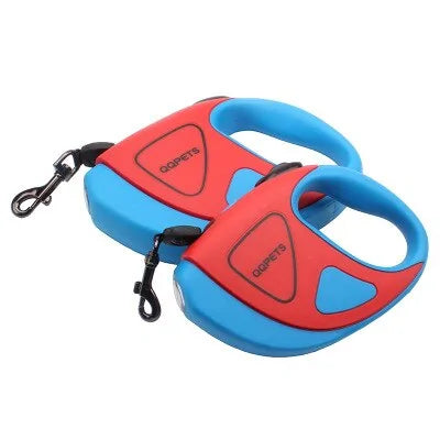 Retractable dog leash with LED lighting - Safepaw