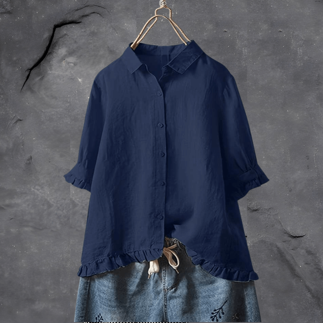 Ann | Stylish Cotton Blouse