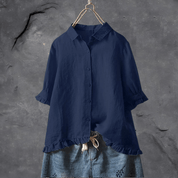 Ann | Stylish Cotton Blouse