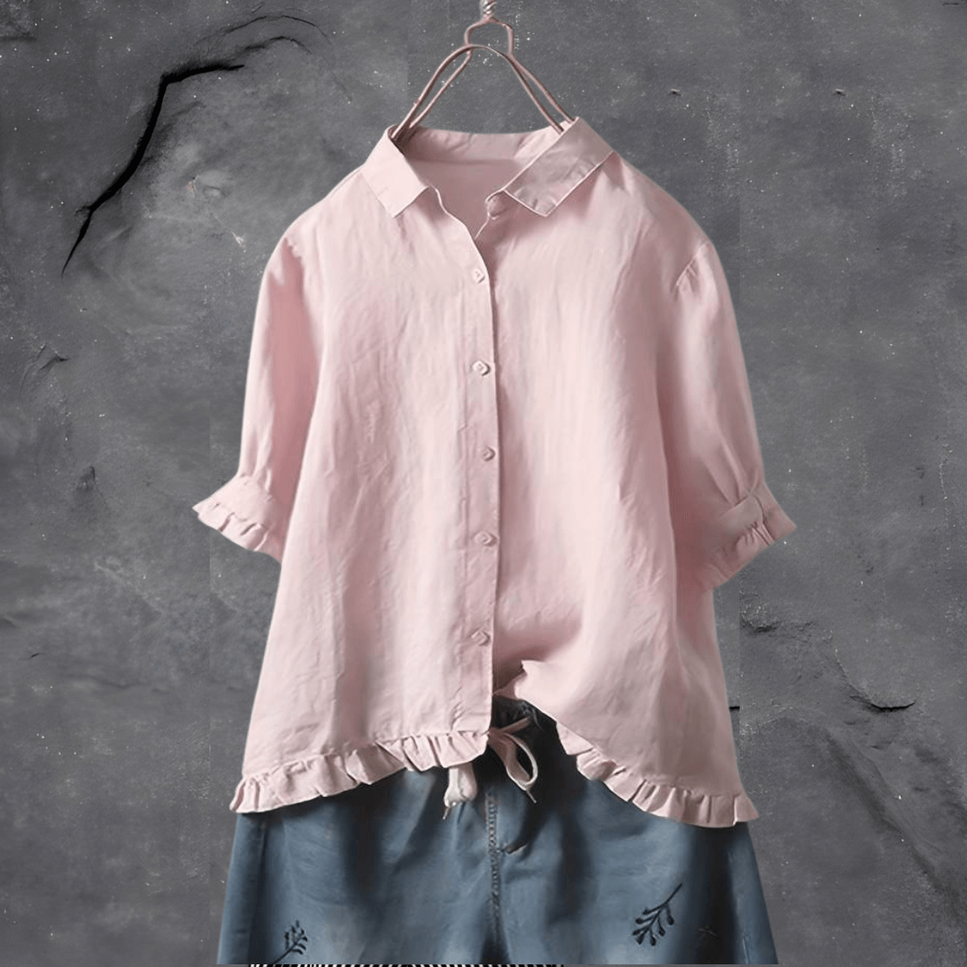 Ann | Stylish Cotton Blouse