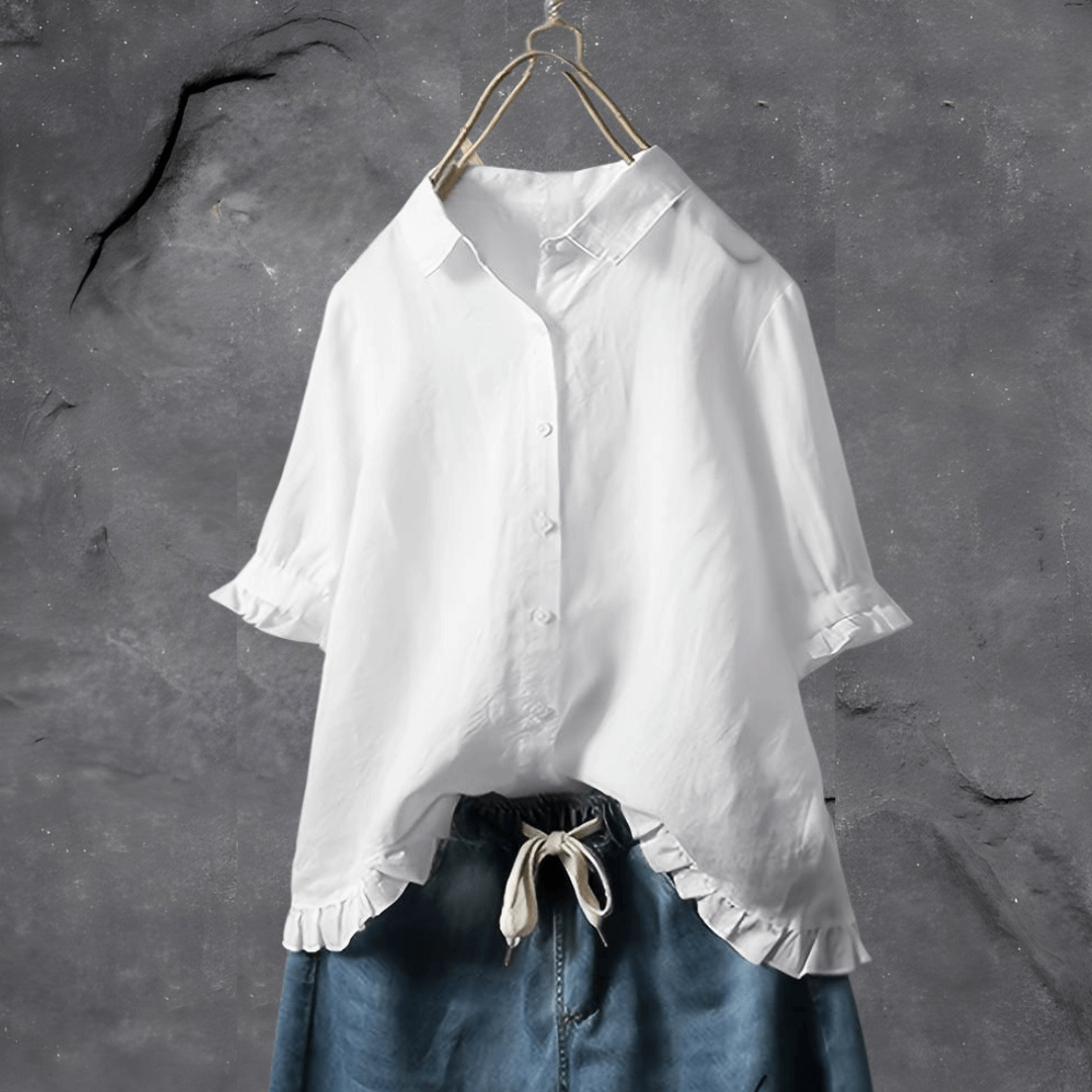 Ann | Stylish Cotton Blouse