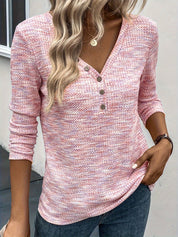 Macy | Elegant Long-Sleeve Blouse