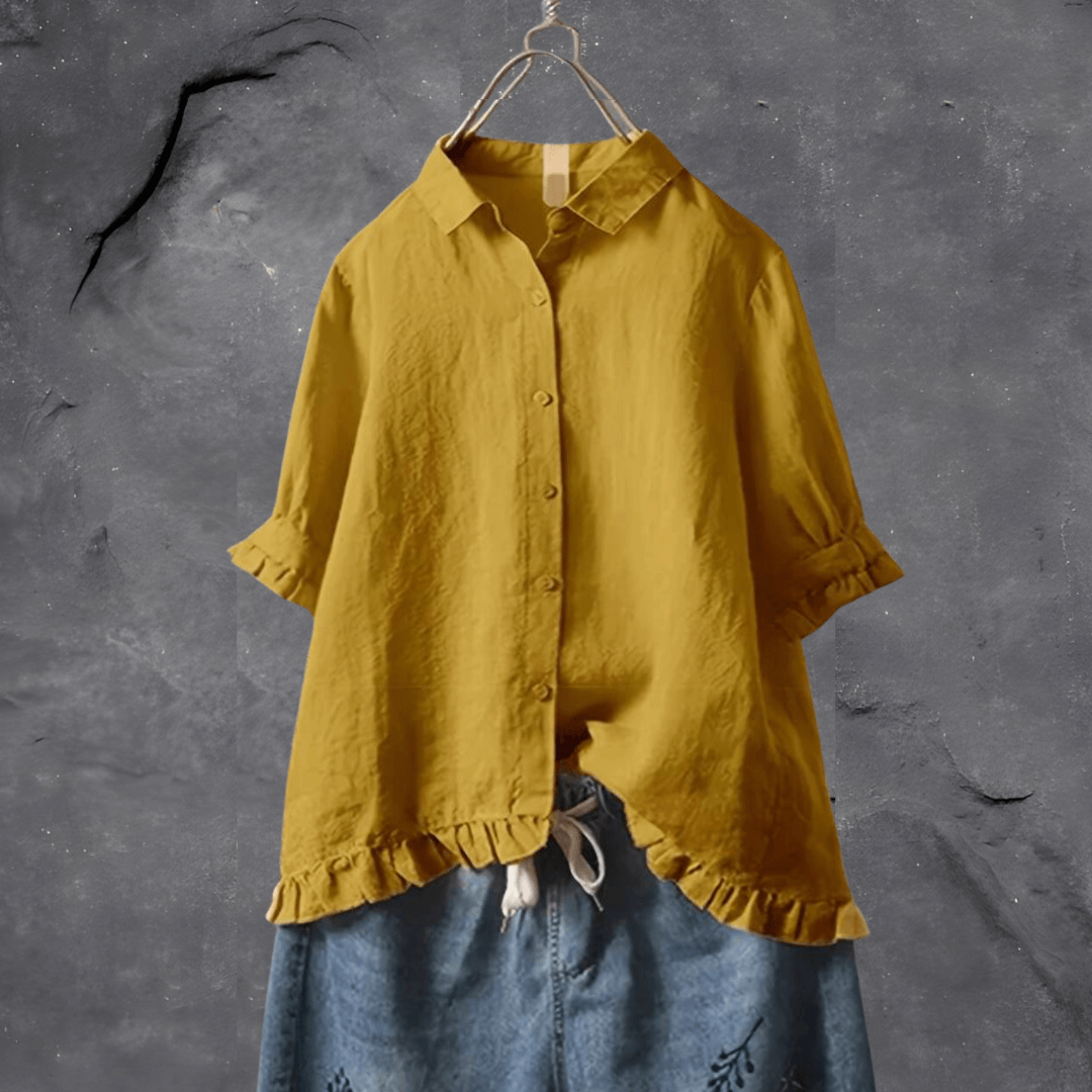 Ann | Stylish Cotton Blouse