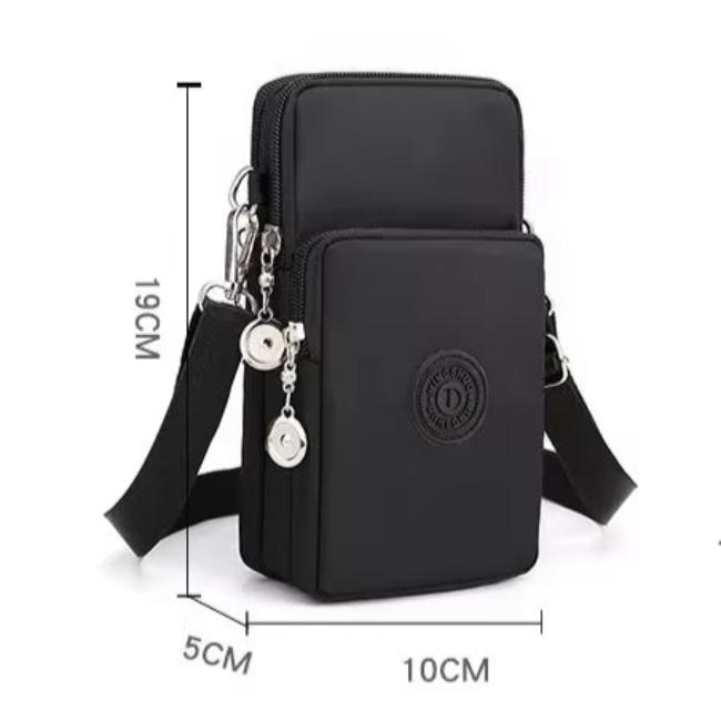 Allyson| Waterproof Compact Multi-Pocket Crossbody Bag for Daily Essentials