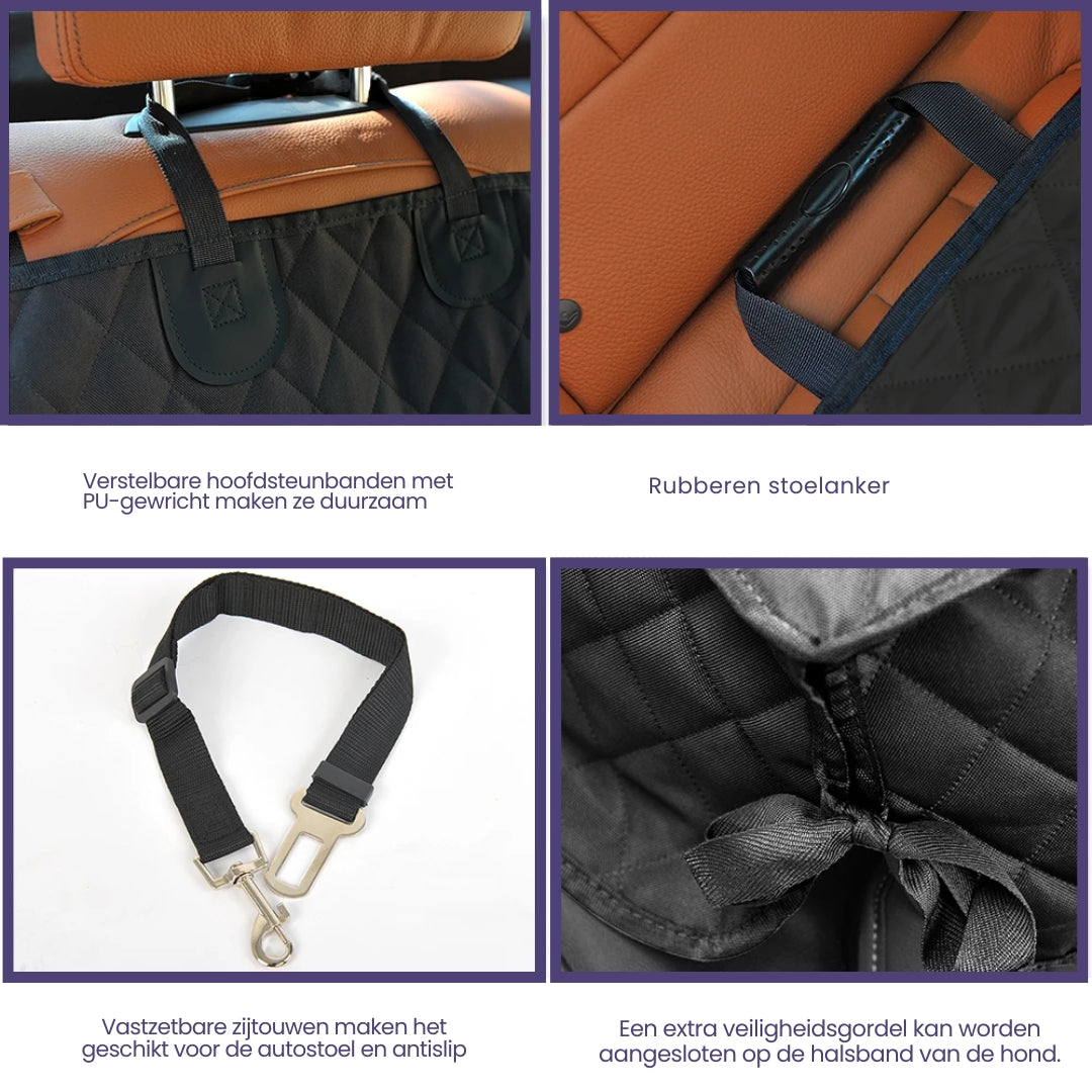 Waterproof dogs car seat cover - Pawshield