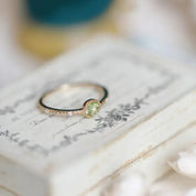 RadiantGlow | Delicate Ring for a Touch of Elegance