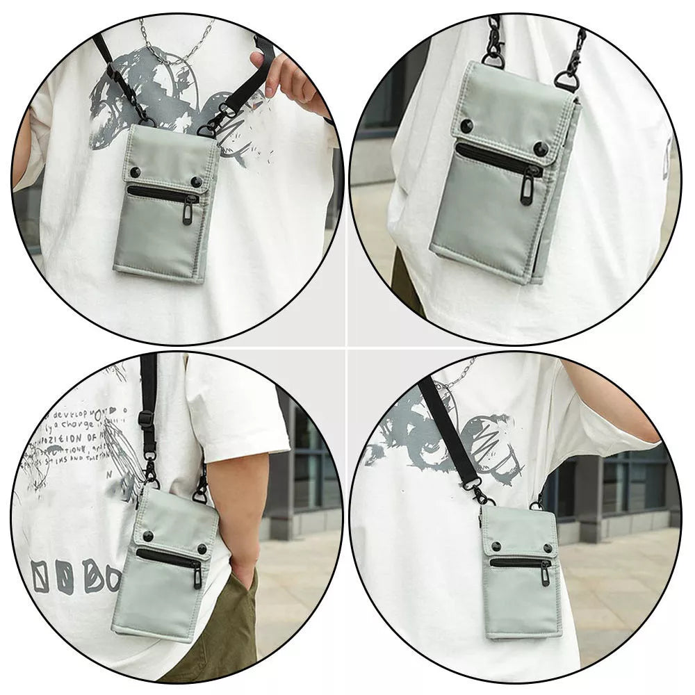 Kamari | Waterproof Foldable Crossbody Pass Holder Travel Wallet
