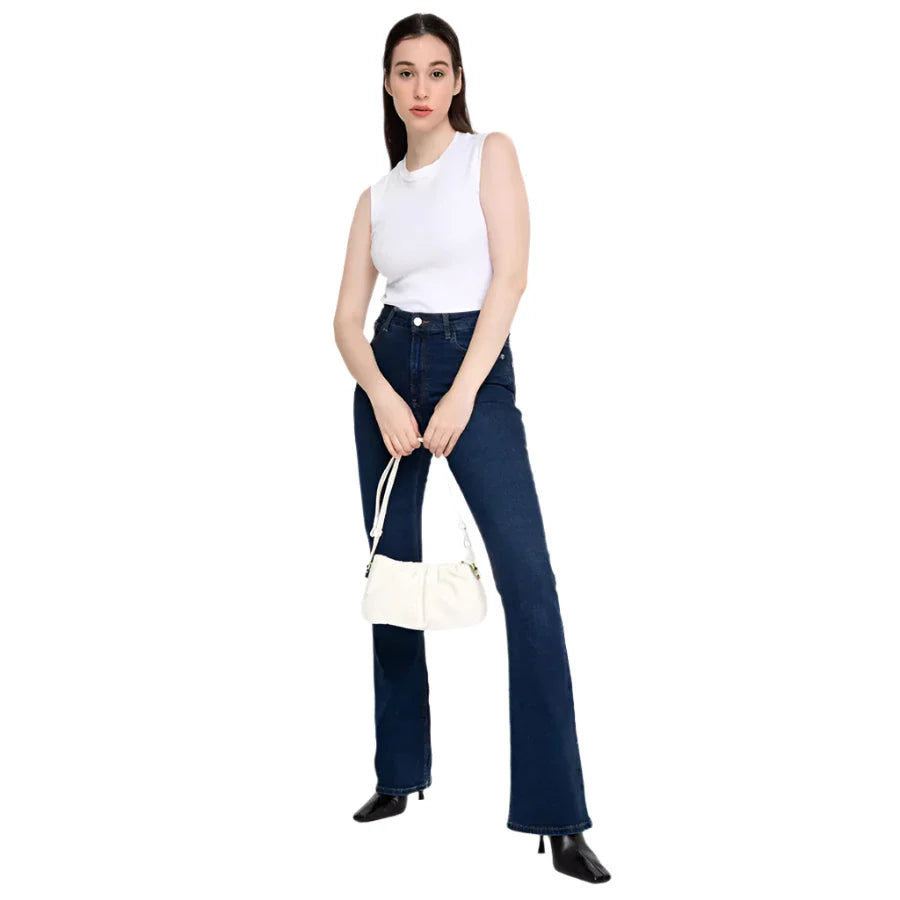 Holly | Stylish Ruched Handbag with Adjustable Handle