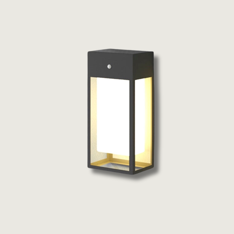 SolarAura – Smart Solar Wall Lamp for the Garden-1