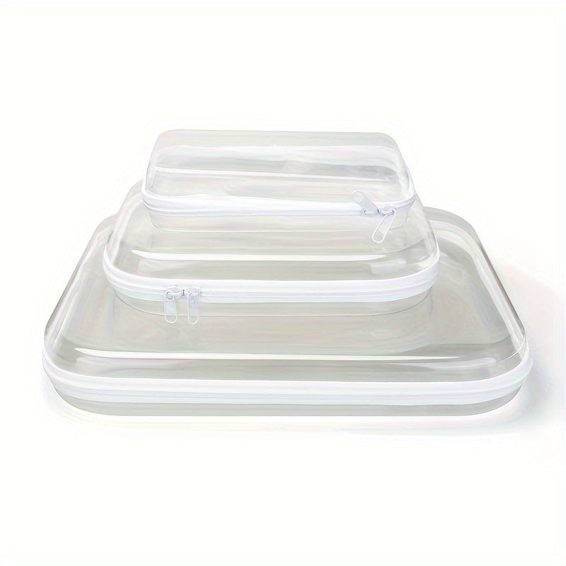 Ensley | Elegant, Practical, and Organized Transparent Bag Set