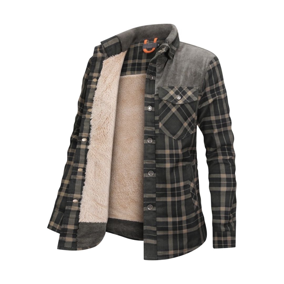 Elke | Warm Women's Flannel Jacket for Outdoor and Winter