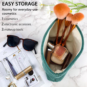 Sienna | Stylish Preppy Cordura Design Cosmetic Bag