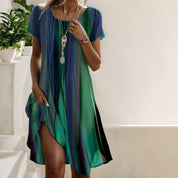 Jenna | Effortlessly Chic Boho Gradient Dress