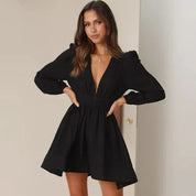 Sarah | Mini Black Dress