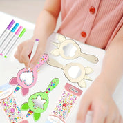 WhimsyReflections - DIY Unicorn Mirror with Hand-Painted Design-3