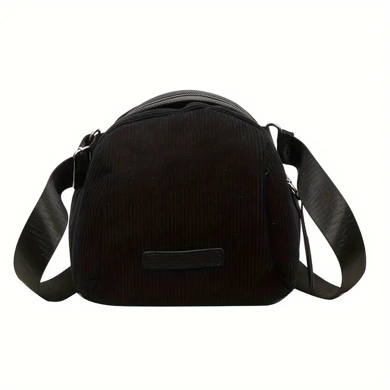 Rachel | Casual Everyday Corduroy Crossbody Bag