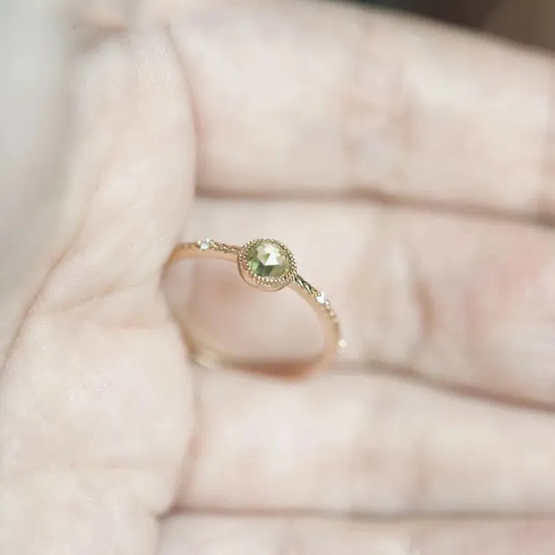 RadiantGlow | Delicate Ring for a Touch of Elegance