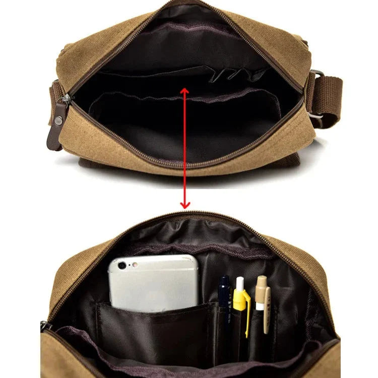 Rafael | Compact Crossbody Bag with Multiple Storage Compartments