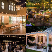TwinkleRain | Versatile Outdoor & Indoor Waterproof LED String Lights