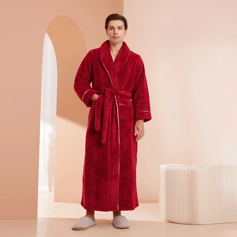 Dean | Unisex Warm & Fluffy Fleece Robe