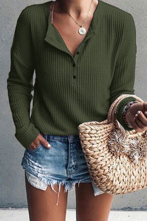 Annalisa | Versatile V-Neck Design Shirts