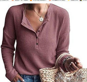 Annalisa | Versatile V-Neck Design Shirts