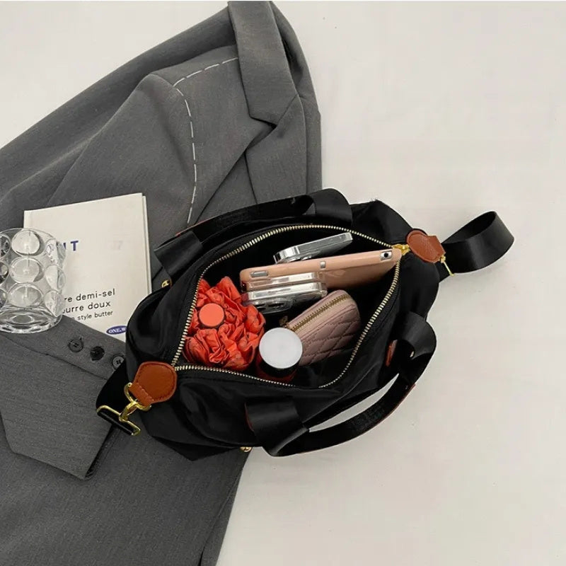 Gabrielle |  Compact Handbag with External Pockets