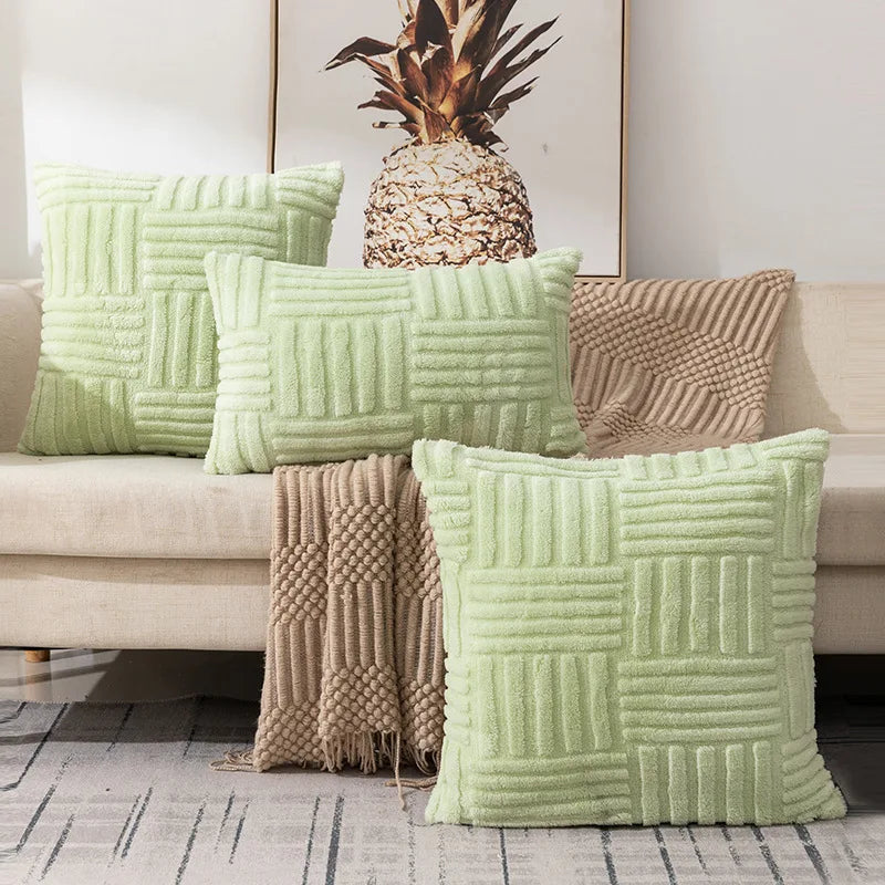 Minimalist texture cushion set