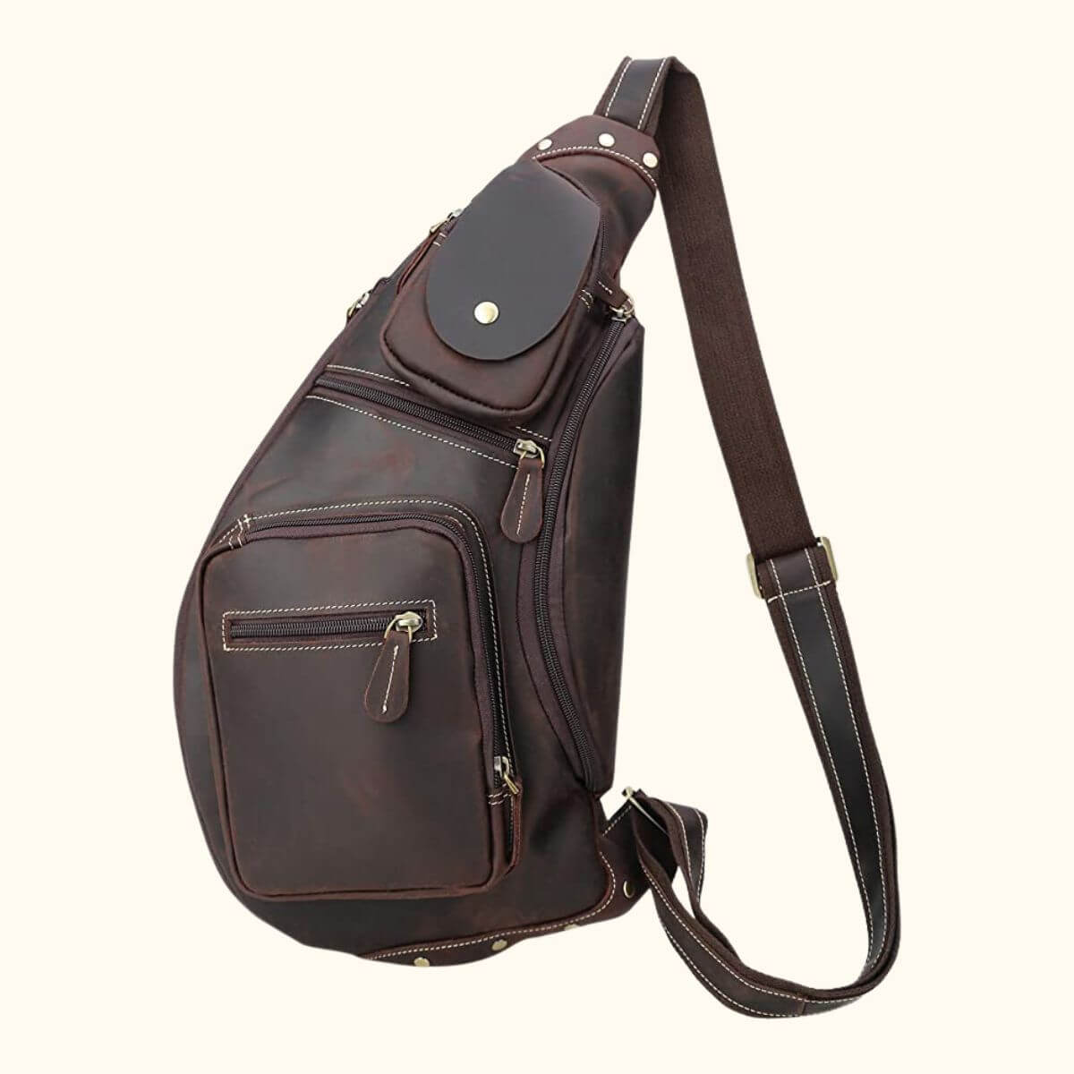 Chuck| Multi-Functional Crossbody Backpack