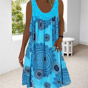 Charlotte | Sleeveless Plus Size Summer Dress