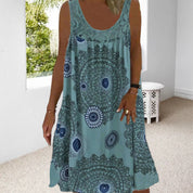 Charlotte | Sleeveless Plus Size Summer Dress