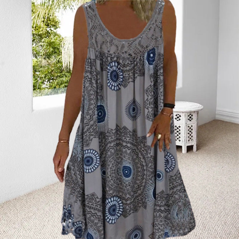 Charlotte | Sleeveless Plus Size Summer Dress