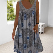 Charlotte | Sleeveless Plus Size Summer Dress