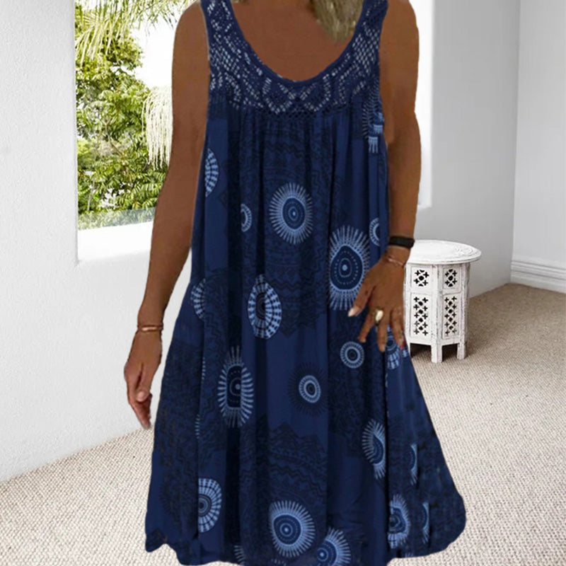 Charlotte | Sleeveless Plus Size Summer Dress